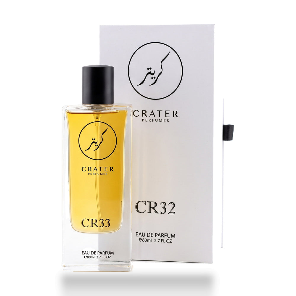 عطر كريتر سلسلة CR أو دو بارفان 80 مل — 40 رائحة (CR1–CR40) — صورة مُعدّة بالذكاء الاصطناعي
