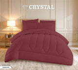 طقم لحاف سادة — Crystal