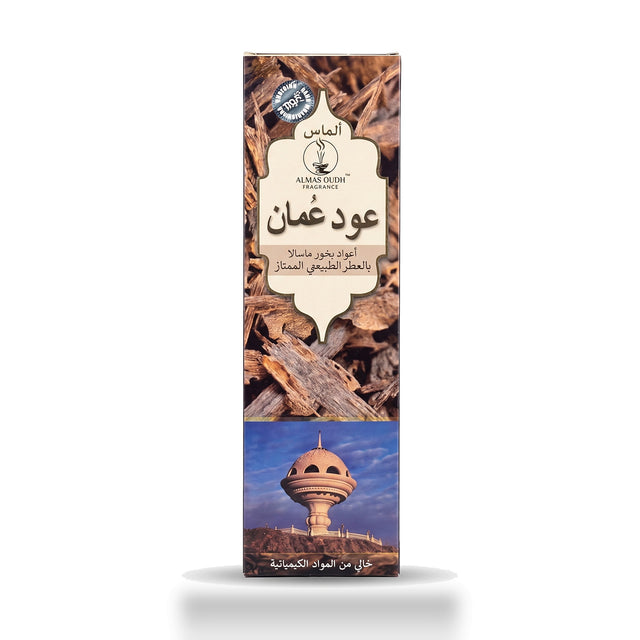 أعواد بخور عود عُمان من الماس — صورة مُعدّة بالذكاء الاصطناعي